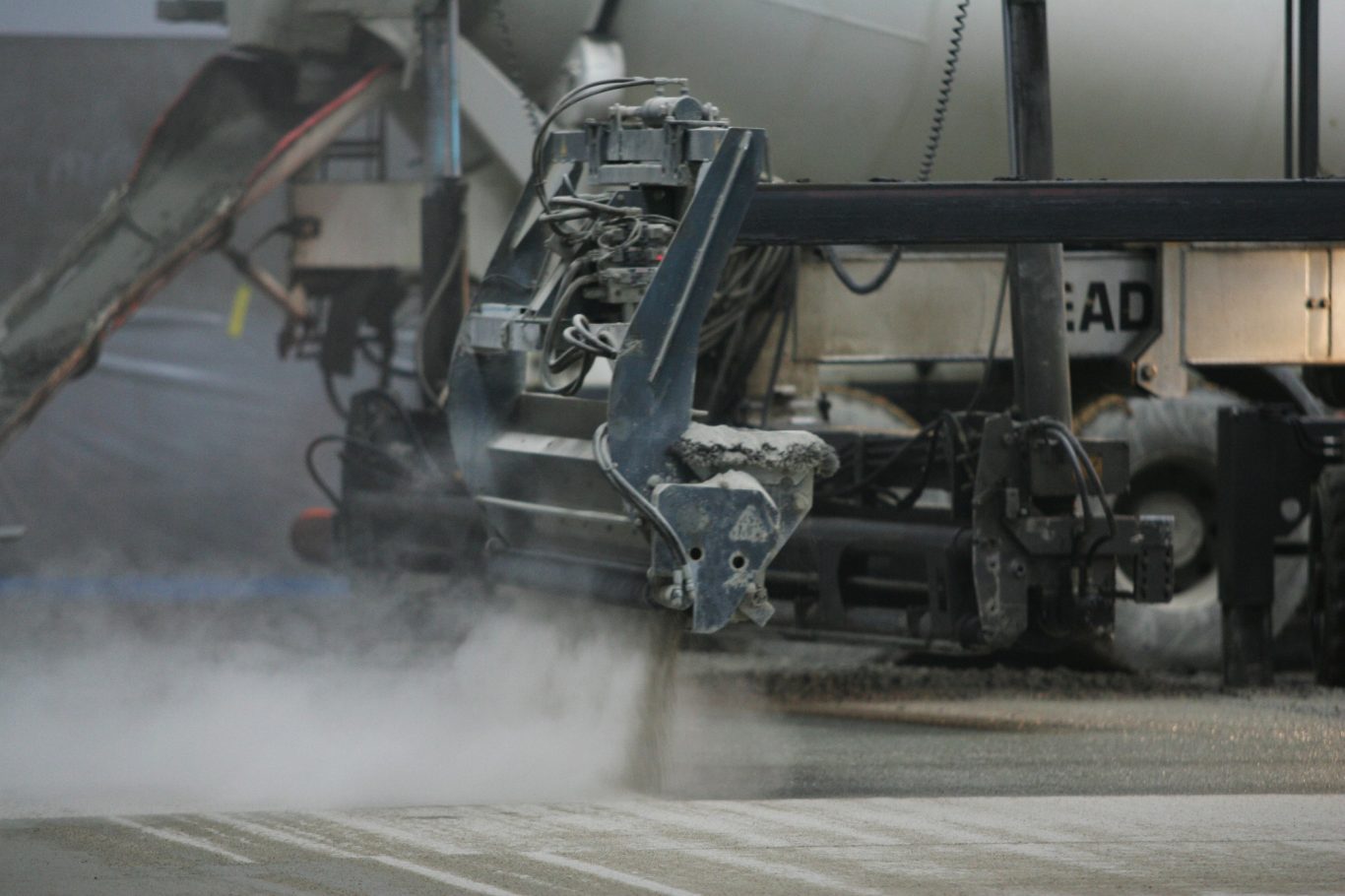 Epandage du durcisseur Epandage du durcisseur